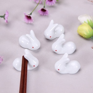 Portacucchiaio in Ceramica Giapponese a Forma di Uccello, Foglia o Gamberetto - Decorazione per Sushi e Cucina - Product Image 5