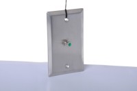 Acier inoxydable standard américain # Plaque murale en métal argenté 304, adaptateur F81 115x70mm, décoration intérieure, garantie 12 mois, Zhuhai