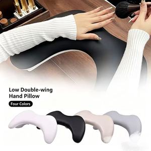 Nuevo Diseño, Cojín de Manicura Plegable en Forma de U, Soporte para Manos de Cuero PU Suave, Reposabrazos para Arte de Uñas, Cojín para Manos para Salón de Manicura - Product Image 2