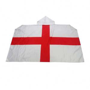 Cape promotionnelle personnalisée 3X5 pieds drapeau national du corps avec la capuche vente en gros pas cher monde Cape Football Usa drapeau américain du corps - Product Image 2