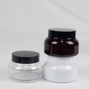 Personalización al por Mayor de Envases de Plástico PET Ámbar para Crema Cosmética de 150g, 200g, 220g, 250ml con Tapas - Product Image 3
