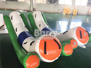 Offre Spéciale été jeux d'eau gonflable eau balançoire lac et mer flottant eau jouer banane balançoire flottant bateau gonflable - Product Image 6