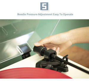 <span class=keywords><strong>Tocadiscos</strong></span> de Vinilo Portátil de Madera con <span class=keywords><strong>Sonido</strong></span> HiFi de Buena Calidad y Estilo Moderno, <span class=keywords><strong>Tocadiscos</strong></span> de Vinilo USB - Product Image 3