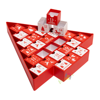 Boîtes cadeaux de Noël mystère vintage chanceuses avec des boîtes cadeaux mystère remplies de divers cadeaux inconnus