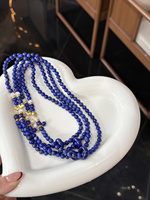 Bracelet rond en cristal naturel Sinyore - Accessoire de mode pour anniversaire - Lapis