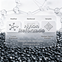 Granulés de PA modifiés Nylon renforcé Polyamide 6/66 renforcé de fibres de verre pour pièces automobiles et industrielles haute performance