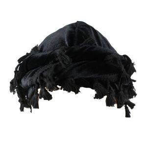 Velvet Tassels Turban Durag Muslim <b>Hijab</b> Men Turban HeadWrap Satin Lined HeadScarf Chemo Hat - Product Image 6