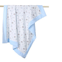 Couette Doudou 100% coton personnalisée motif animal/dessin animé doux et respirant pour bébé avec fil 400tc vente en gros