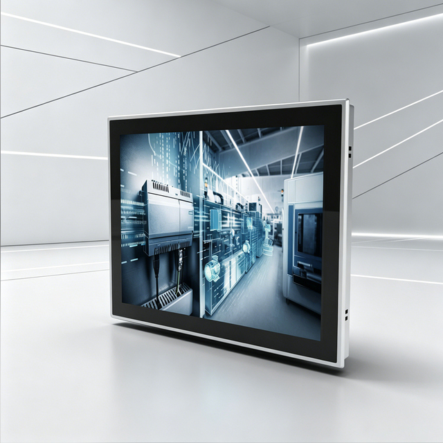 Industrial Touch Monitor 12.1Inch Fanless Panel Mount PCAP IP65 Display for HMI Factory Automation OEM ODM