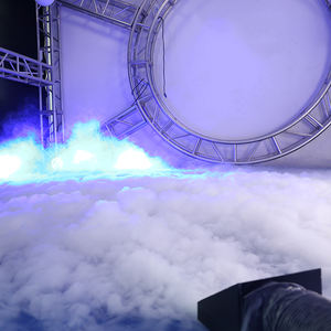 3000w מכונת ערפל קרח יבשה אוטומטית לחתונות מחולל עשן אלומיניום מבוקר מרחוק - Product Image 5