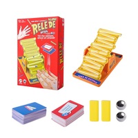 Jeu de société interactif de compétition de table à bascule en plastique, jeu de cartes de bataille, jouet très vendu pour tous les âges