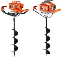 Tarière thermique portable pour le terrassement et la plantation en agriculture, arboriculture et jardinage