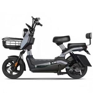 Bicicleta Eléctrica Urbana, 48V, Rueda de 14 Pulgadas, Batería de Plomo-Ácido de 20AH, Motor sin Escobillas de 350W/500W, 3 Velocidades, Suspensión Delantera, Frenos de Tambor - Product Image 2