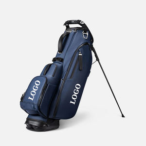 Sac de golf professionnel de style Vessel, sac de transport pour caddie, avec logo brodé personnalisé, en cuir PU, pour hommes - Product Image 3