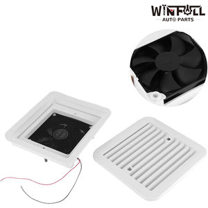 New 12V 24V RV Waterproof Heat Dissipation Air Outlet Exhaust Fan Caravan Side Air Vent <b>Blower</b> Cooling Ventilation - Product Image 3