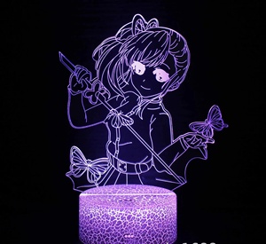 Anime Demon Slayer Tanjirou Agatsuma Zenitsu Rengoku Kyoujurou figurine d'<span class=keywords><strong>action</strong></span> modèle <span class=keywords><strong>lampe</strong></span> <span class=keywords><strong>de</strong></span> nuit - Product Image 2