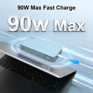 UK NOBIS JUOVI - Bon <span class=keywords><strong>prix</strong></span> - <span class=keywords><strong>Batterie</strong></span> de sécurité 90W 20000mAh - Haute capacité - Charge rapide - Affichage LED - <span class=keywords><strong>Batterie</strong></span> externe portable UL UKCA CE - Product Image 2