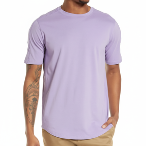 T-shirt pour homme de haute qualité en gros, 100% coton, écologique, design et couleurs personnalisés, votre propre design - Product Image 1