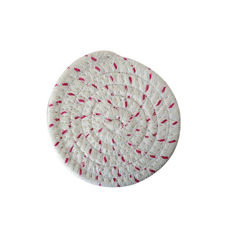 Points roses - diamètre 11 cm
