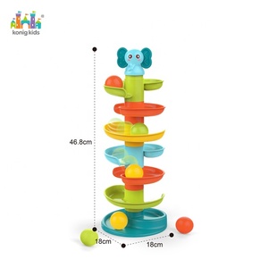 Giocattolo Educativo per Bambini Konig Kids, Elefante con Pallina Rotolante, Divertente Interazione per Neonati, Giocattolo in Plastica - Product Image 5