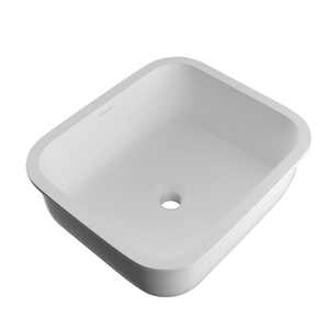 Lavabo Sottopiano per Bagno Principale di Villa di Lusso, Elegante <span class=keywords><strong>Lavandino</strong></span> in Resina Solid Surface, Pezzi Personalizzati - Product Image 5