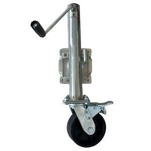 SS Trailer Jack <span class=keywords><strong>roue</strong></span> jockey avec frein 6 8 pouces 1200 1500 Lbs Options - Product Image 3