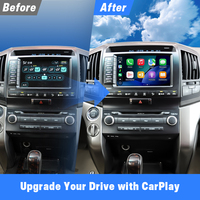 Boîtier d'interface Linux pour Toyota Land Cruiser 200 2007-2008, module décodeur CarPlay sans fil Android Auto, autoradio, 1 an de garantie, neuf