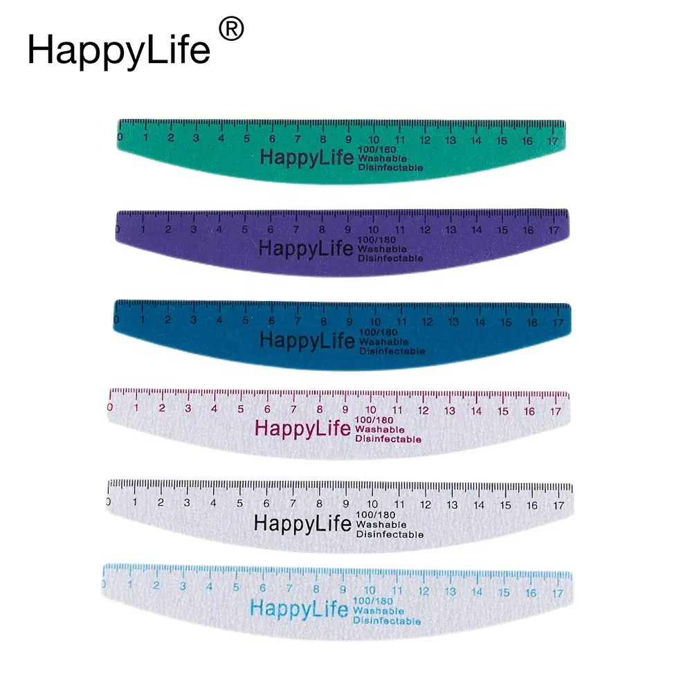 HappyLife יופי אישי טיפול מלטש יופי כלים פדיקור אקריליק נייל ערכת שמיר לוח סיד 100/180 נייל פילר