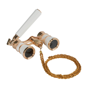 MH مناظير 3X25 مع مقبض قابل للتمديد قابل للطي وسلسلة محمولة للمسرح نظارات الأوبرا مناظير للبالغين الرجال النساء - Product Image 1