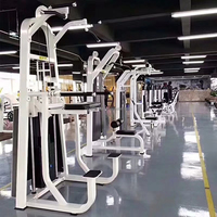 Machine de musculation fonctionnelle à câble pour entraînement en salle, gain de place, avec sélection de charge par pignon