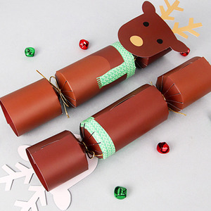 10PCS Christmas Candy <b>Box</b> Christmas Treat Gift Boxes Xmas Paper Boxes Candy Shape <b>Sweet</b> Bag for Xmas Wedding Party Wrap Bag - Product Image 2
