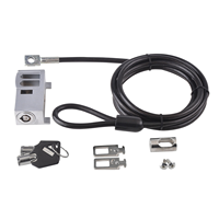 Candado de Combinación para Cable de Computadora de Escritorio YH3674, Antirrobo, con Llave Maestra Configurable y Cable de Alambre