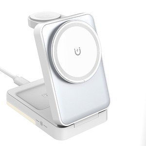 Cargador Inalámbrico Magnético 3 en 1 Plegable con Carga Rápida, Soporte para Teléfono y Reloj - Product Image 5