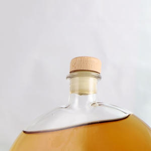 Vente en gros <span class=keywords><strong>petite</strong></span> bouche ronde plate forme liqueur Rhum Tequila Rakija Mezcal Vodka Gin récipient pour boisson alcoolisée <span class=keywords><strong>bouteille</strong></span> en verre - Product Image 5