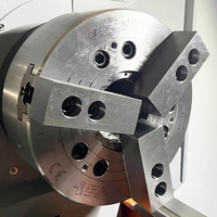 Tour CNC à 2 axes de haute précision FANUC Control CK6150-100, 300x1000mm, horizontal, pour travaux moyens, en métal