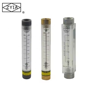 Zyia đường ống nhựa acrylic cơ khí CO2 khí không khí rotameter lưu lượng kế nước với cảm biến lưu lượng chất lỏng - Product Image 5