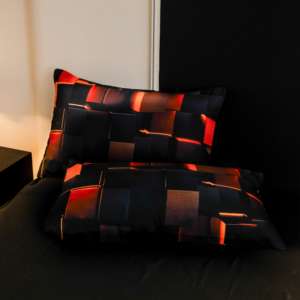 Juego de Cama de Cuatro Piezas de Fibra de Poliéster Suave y Transpirable para el Hogar, Personalizado de Fábrica, Textura Acogedora y Duradera, Ropa de Cama de Fácil Cuidado - Product Image 6