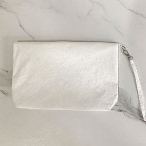 Dupont Tyvek กระเป๋าช้อปปิ้งแบบพับได้กระเป๋าช้อปปิ้งที่มีสีสันล่าสุดวัสดุพีซีที่มีด้ามจับผ้าฝ้ายโลโก้ที่กำหนดเองซิปกันน้ำ - Product Image 2