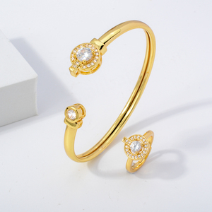 Pulseras de Moda Italianas y Pakistaníes al por Mayor, Personalizadas, Nuevas, a Precio Económico, Brazaletes Grandes para Mujer, Conjuntos de Joyería - Product Image 1