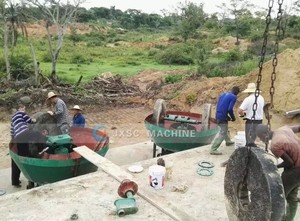 Châu Phi Hoàn Thành 5 Tấn Quy Mô Nhỏ Nhà Máy Chế Biến Vàng Đá Cứng Thiết Bị Khai Thác Mỏ Vàng - Product Image 5