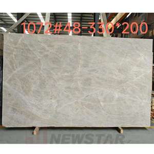 Newstar Luxe Goede Prijs Marmeren Plaat Op Maat Gesneden Vloeren Gepolijst Natuurlijk Kwartsiet Taj Mahal Dik Geslepen Plaat - Product Image 2