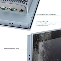 Panel PC Táctil PCAP Industrial de 12.1 Pulgadas y 500nits con CPU Intel Core I5 de 12.ª Generación para Automatización Industrial