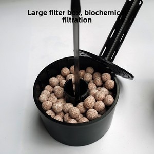 Filtro a spugna 3-in-1 per acquario per Guppy e Gamberetti, con sistema di Airlift inverso compatto, funzionamento silenzioso e coltivazione di batteri - Product Image 5