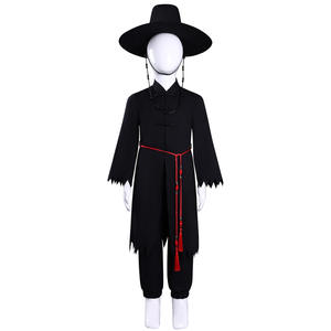 Costume de Cosplay Mystérieux pour Hommes Demon Boy Group <span class=keywords><strong>Shaga</strong></span>, Style K-Pop Chasseur de Démons, Kit Adulte en Polyester avec Pantalon - Product Image 5
