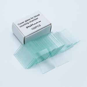 Lames de <span class=keywords><strong>microscope</strong></span> en verre transparent de 21*31mm pour chambre de comptage sanguin Utilisation de recherche en laboratoire OEM personnalisée - Product Image 2