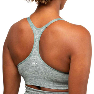 Soutien-gorge d'allaitement yoga sans couture personnalisé sans armatures soutien-gorge de sport d'allaitement maternité étanche avec bonnets amovibles - Product Image 3