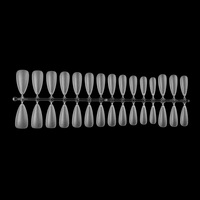 NADECO – ongles en acrylique de haute qualité, Stiletto Extra pointu, Gel artificiel doux pour Salon, pointes pour femmes