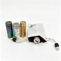Fil dentaire en PLA de paille de maïs compostable écologique en gros et au détail avec flacon en verre OEM pour l'hygiène bucco-dentaire domestique Marque privée