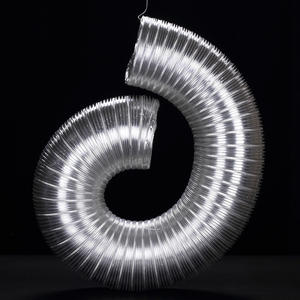 Condotto Flessibile in Alluminio HAVC per Ventilazione 4 Pollici X 3m per Uso in Cucina e Bagno, Industriale per Sistemi di Condizionamento e Riscaldamento - Product Image 4