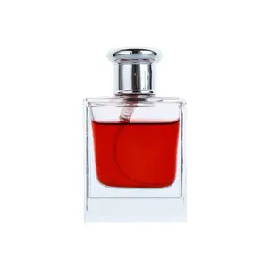 Bouteille de parfum de luxe de haute qualité 100ml Accepter la bouteille de parfum noir mat OEM & ODM